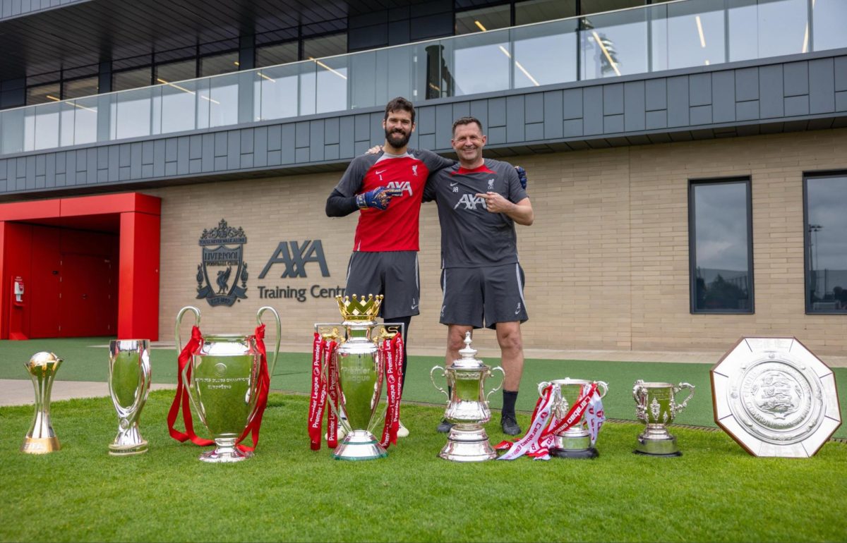 Od lewej Alisson Becker i John Achterberg