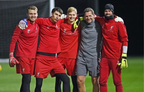 Od lewej: Simon Mignolet, Kamil Grabara, oimhin Kelleher, John Achterberg, Alisson Becker