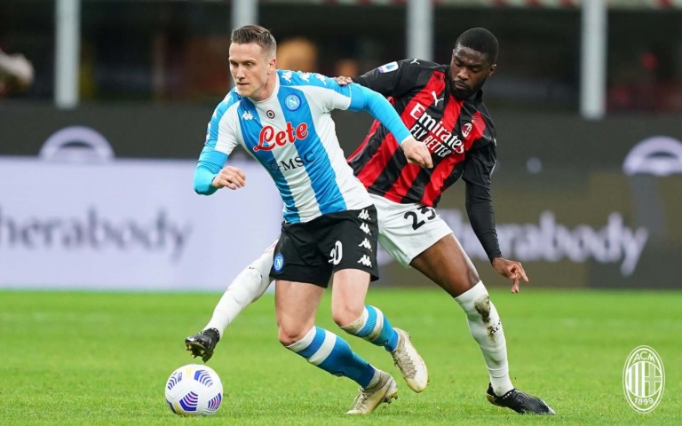 Milan Napoli Piotr Zieliński Fikayo Tomori