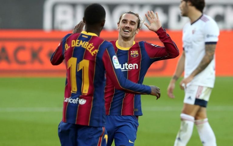 Griezmann i Dembele