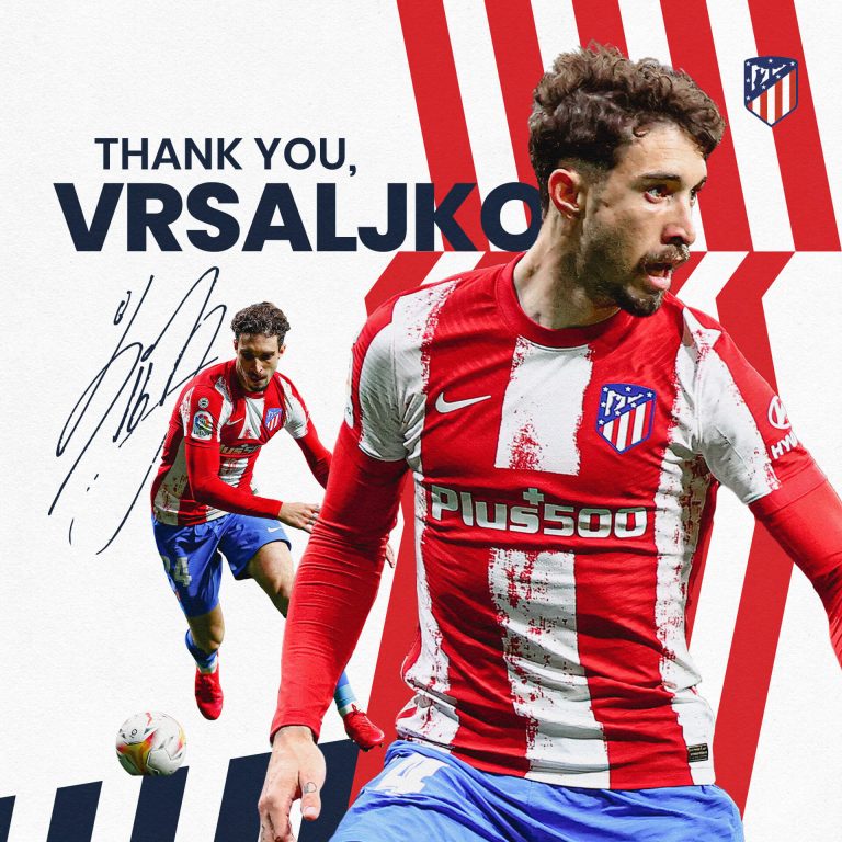 Sime Vrsaljko/Twitter Atletico Madryt