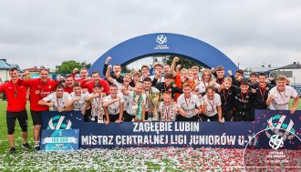 Zagłębie Lubin mistrzem Centralnej Ligi Juniorów U-17