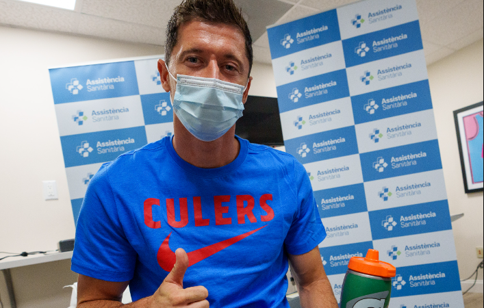 Lewandowski Barcelona