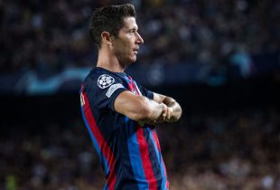 Liga Mistrzów: Hat-trick Roberta Lewandowskiego na Camp Nou, Czesi byli bezradni (WIDEO)