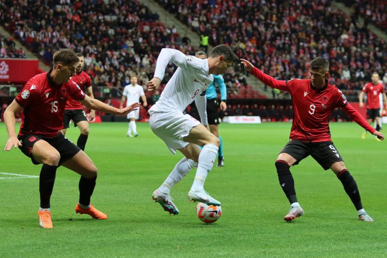 Robert Lewandowski, Polska - Albania