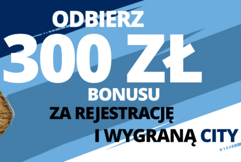 Bonus Fortuna: 300 zł za wygraną Man City z Burnley