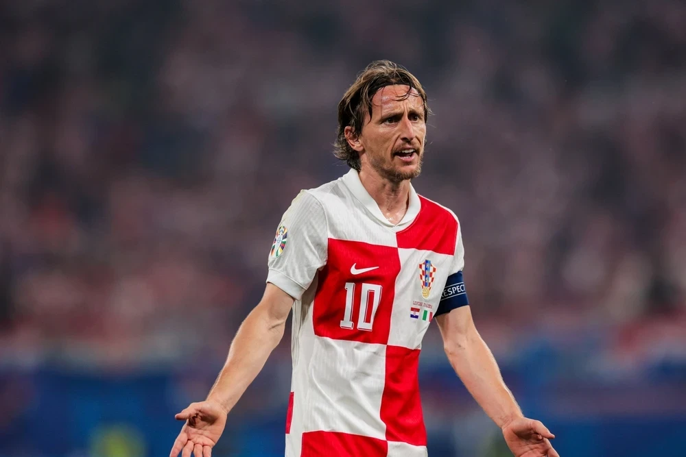 Reprezentacja Chorwacji - Luka Modrić 1