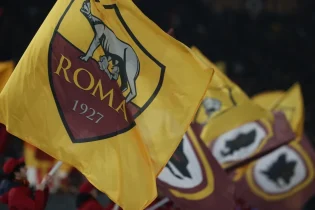 AS Roma - logo 2 flaga