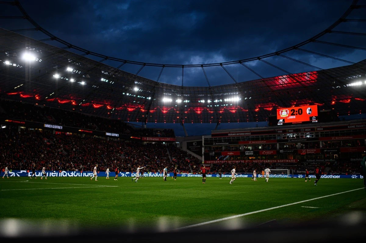 Bayer Leverkusen - stadion BayArena 1