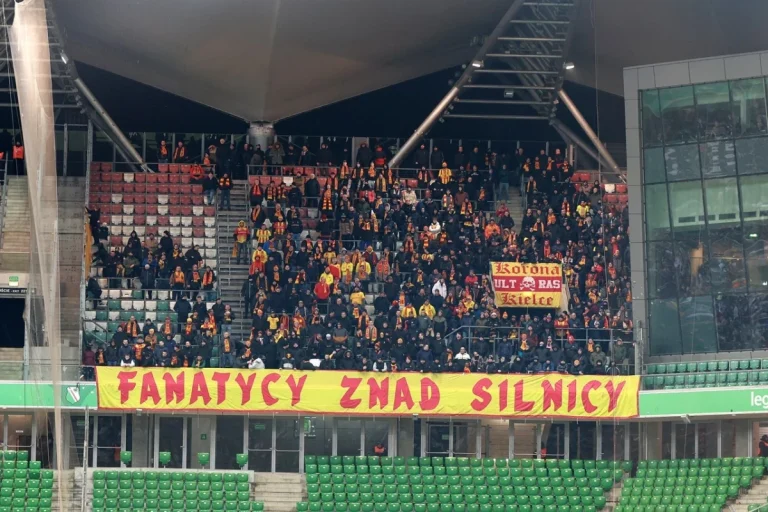 Korona Kielce - kibice na wyjeździe