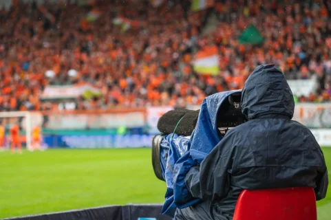 Piłka nożna zaślepka - Kamerzysta/TV