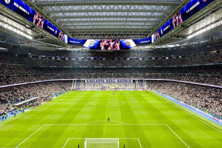 Real Madryt - stadion Santiago Bernabeu