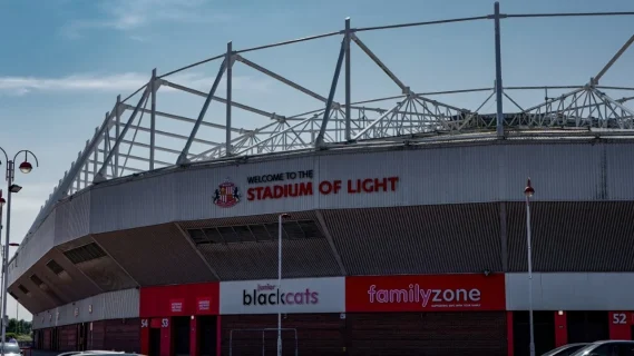 Sunderland - stadion Stadium of Light 1