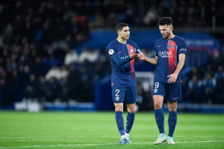 PSG - Achraf Hakimi i Goncalo Ramos | Paris Saint-Germain