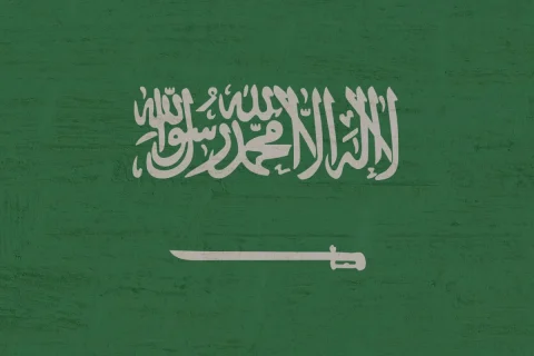 Arabia Saudyjska - flaga 1 | Reprezentacja Arabii Saudyjskiej