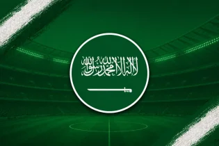 Arabia Saudyjska - grafika flaga 1 | Reprezentacja Arabii Saudyjskiej