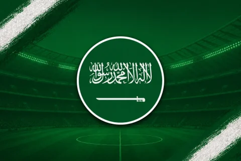 Arabia Saudyjska - grafika flaga 1 | Reprezentacja Arabii Saudyjskiej