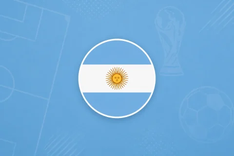 Argentyna - grafika flaga 2 | Reprezentacja Argentyny