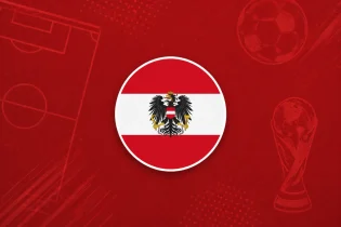 Austria - grafika flaga 1 | Reprezentacja Austrii