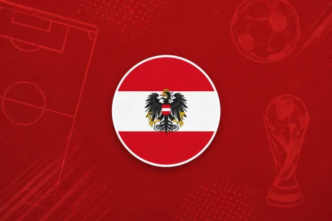Austria - grafika flaga 1 | Reprezentacja Austrii
