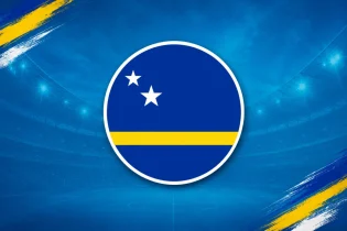 Curacao - grafika flaga 1 | Reprezentacja Curacao