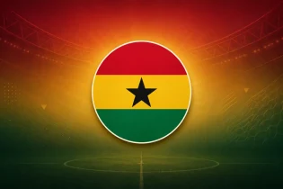 Ghana - grafika flaga 1 | Reprezentacja Ghany
