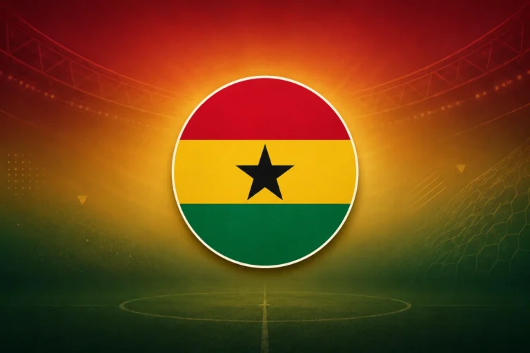 Ghana - grafika flaga 1 | Reprezentacja Ghany