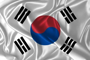 Korea Południowa - flaga 2 | Reprezentacja Korei Płd.