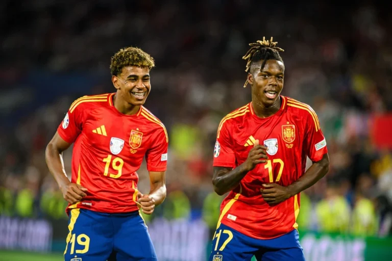 Hiszpania - Lamine Yamal i Nico Williams | Reprezentacja Hiszpanii