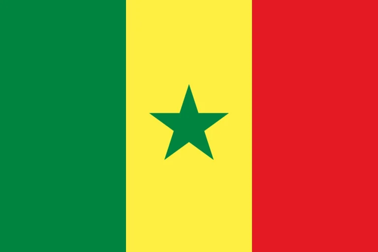 Senegal - flaga 2 | Reprezentacja Seegalu