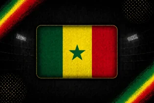 Senegal - grafika flaga 2 | Reprezentacja Senegalu