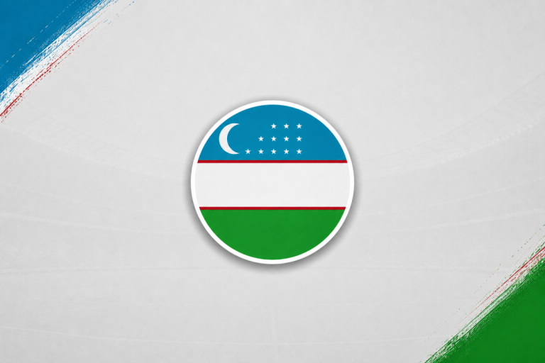 Uzbekistan - grafika flaga 1 | Reprezentacja Uzbekistanu