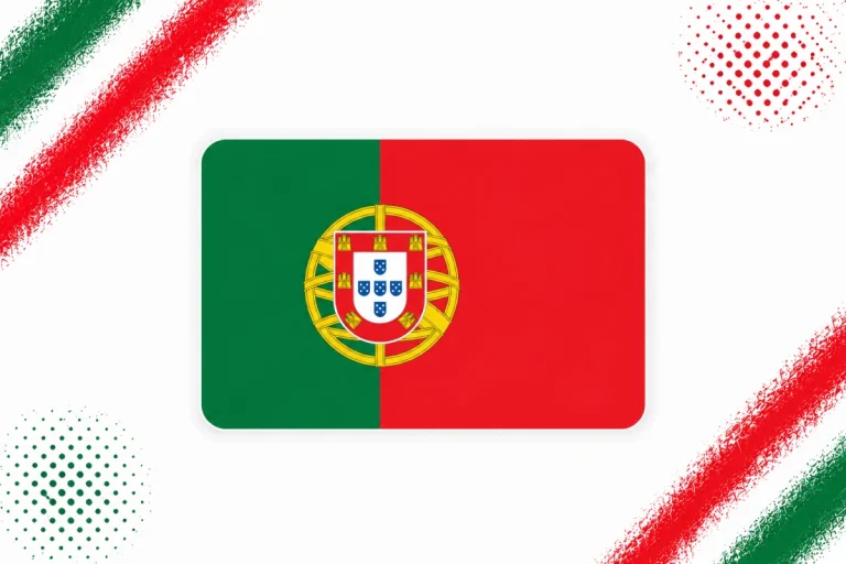 Portugalia - grafika flaga 3 | Reprezentacja Portugalii