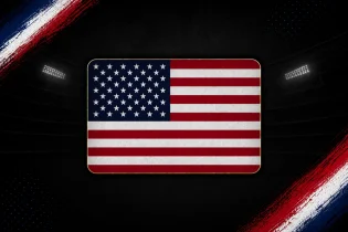USA - grafika flaga 2 | Reprezentacja USA