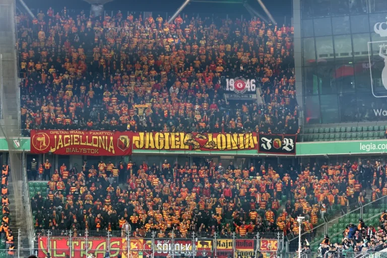 Jagiellonia Białystok - kibice na wyjeździe