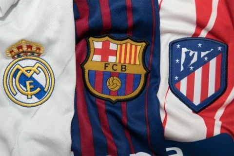 Real Madryt FC Barcelona Atletico Loga