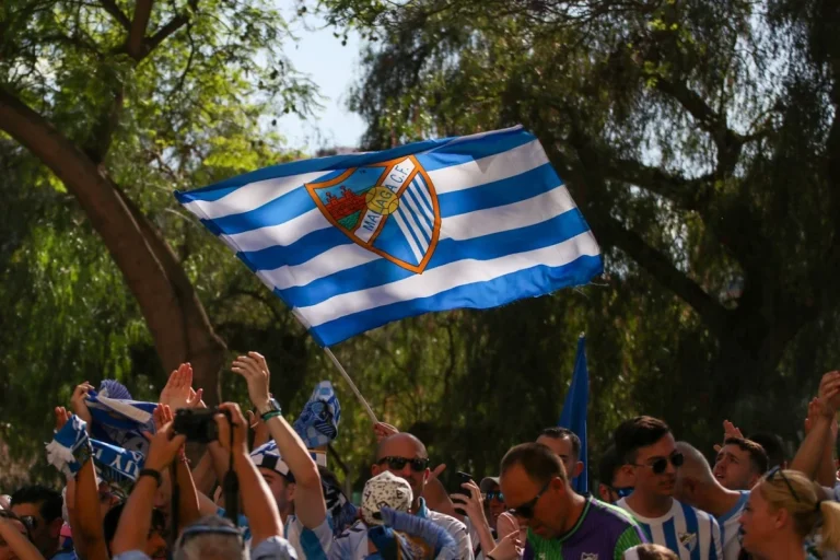 Malaga CF - flaga