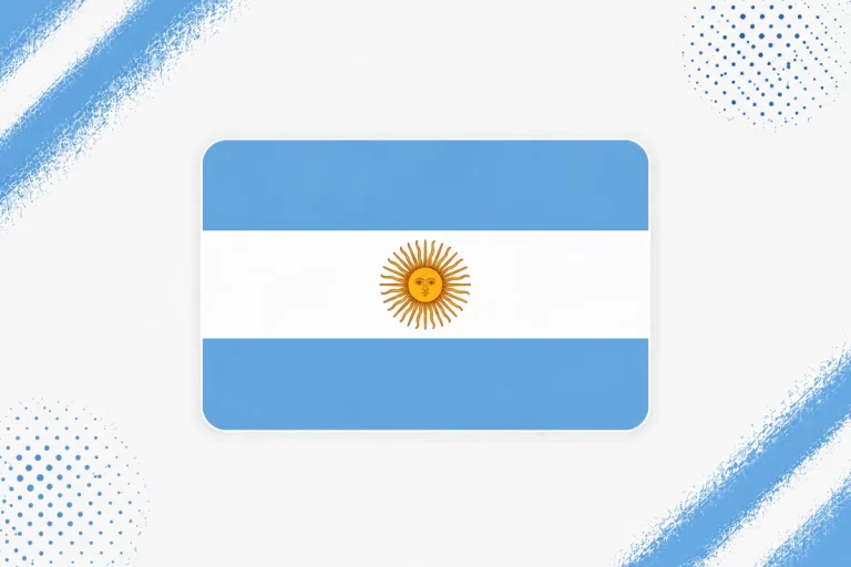 Argentyna - grafika flaga 4 | Reprezentacja Argentyny