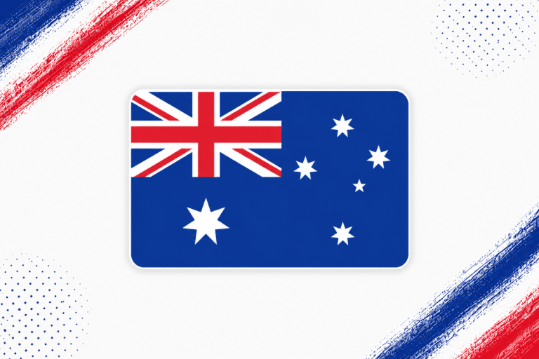 Australia - grafika flaga 3 | Reprezentacja Australii
