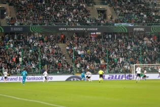 Legia Warszawa - kibice 21 Liga Konferencji