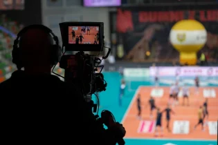 Siatkówka - boisko kamera 1 Plusliga