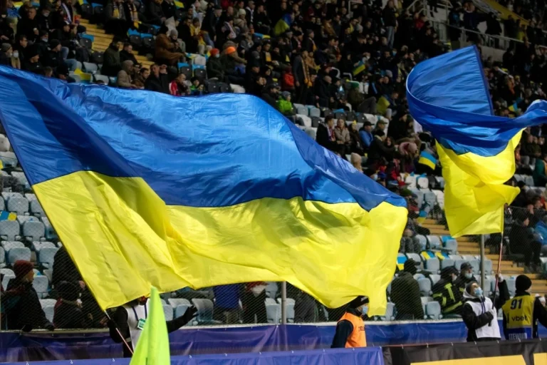 Ukraina - flaga kibice | Reprezentacja Ukrainy
